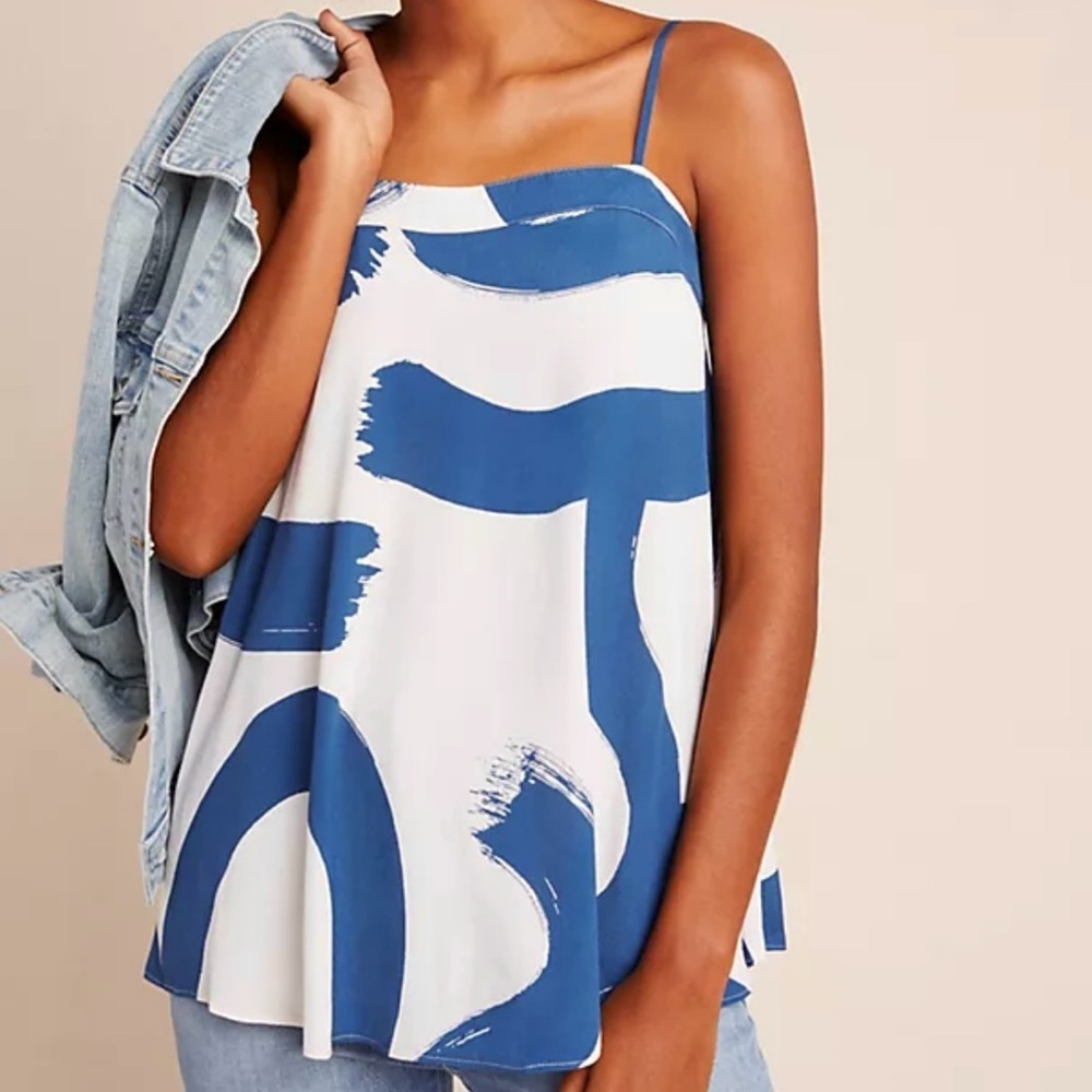 NWT Anthropologie Maeve Sacha Swing Blouse Size Medium